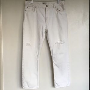 Acne Studios - Pop White Trash Distressed Jeans